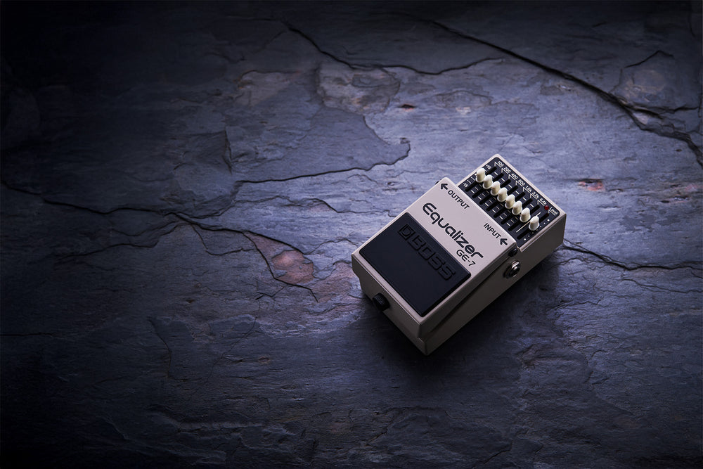 BOSS GE-7 7-Band Graphic Equalizer Guitar Pedal – AVLGEAR