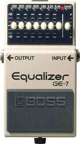 BOSS GE-7 7-Band Graphic Equalizer Guitar Pedal