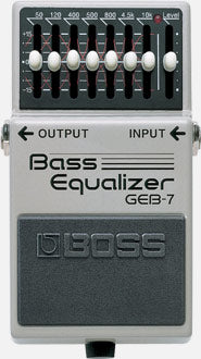 BOSS GEB-7 Bass Equalizer Pedal