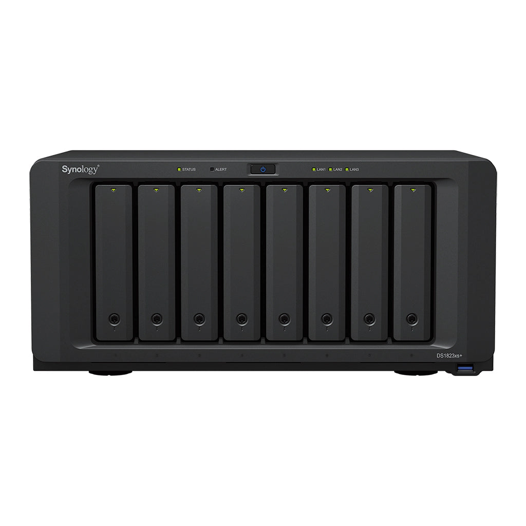 Synology - Synology DS1823xs+ 8-Bay DiskStation NAS Enclosure (Diskless) - DS1823XS+