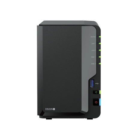 Synology - Synology DS225+ 2-Bay Diskless NAS DiskStation - DS225+