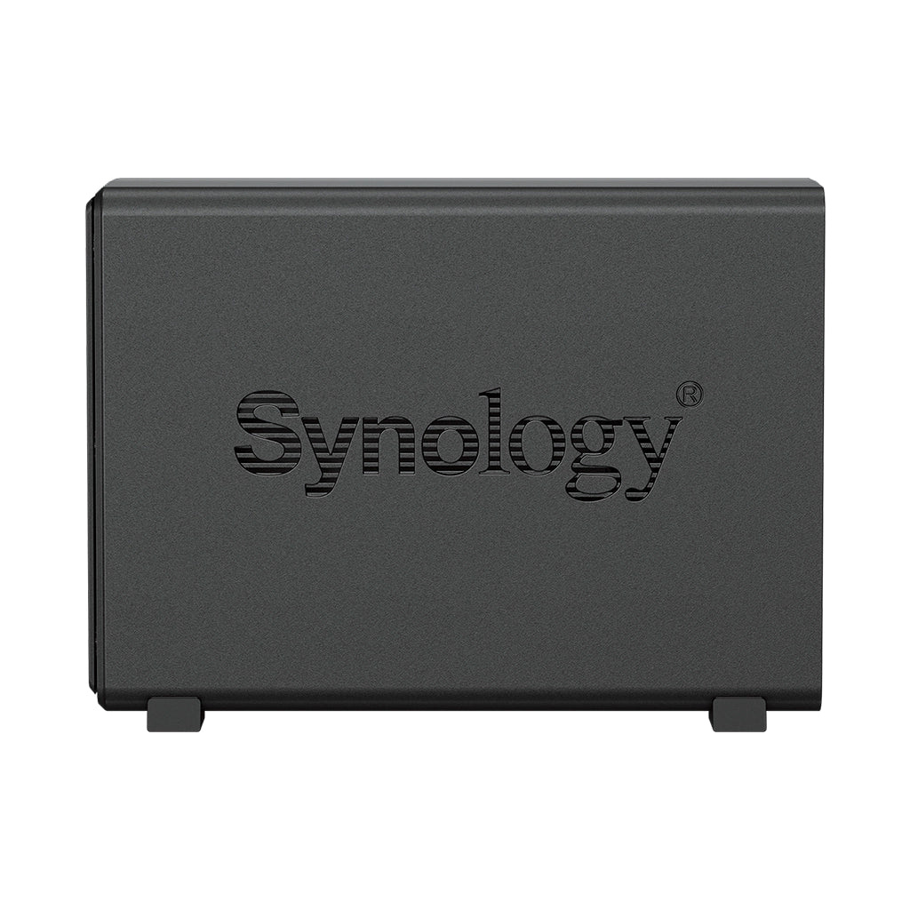 Synology - Synology DS124 1-Bay DiskStation NAS Network Attached Storage - DS124
