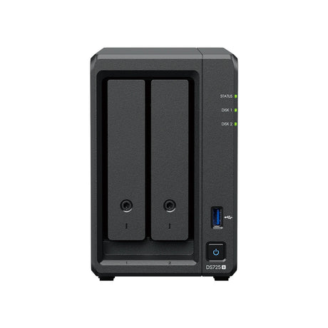 Synology - Synology DS725+ 2-Bay NAS DiskStation Network Attached Storage - DS725+