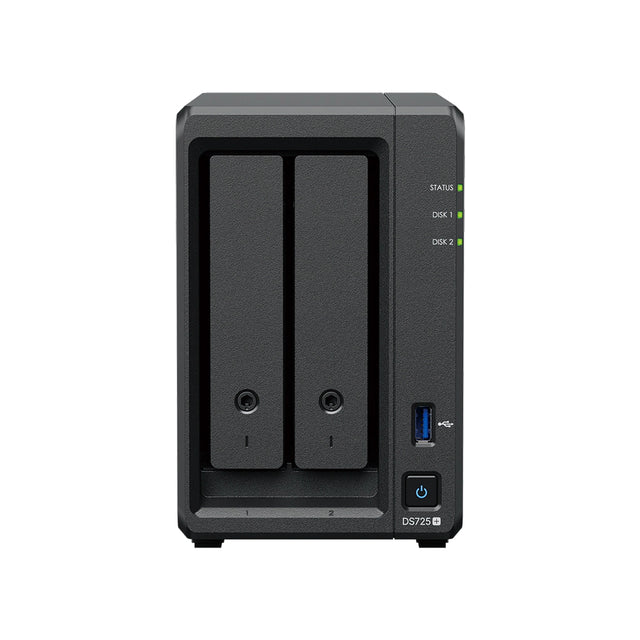 Synology - Synology DS725+ 2-Bay NAS DiskStation Network Attached Storage - DS725+