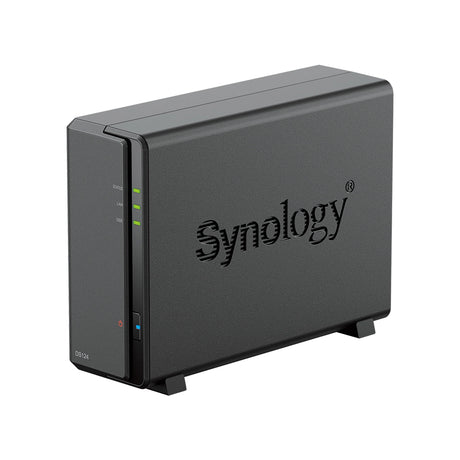 Synology - Synology DS124 1-Bay DiskStation NAS Network Attached Storage - DS124
