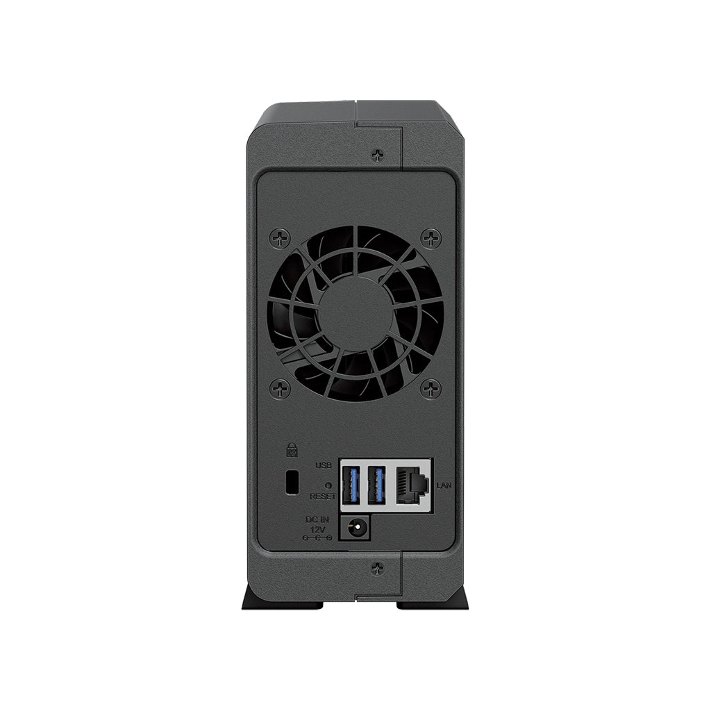 Synology - Synology DS124 1-Bay DiskStation NAS Network Attached Storage - DS124