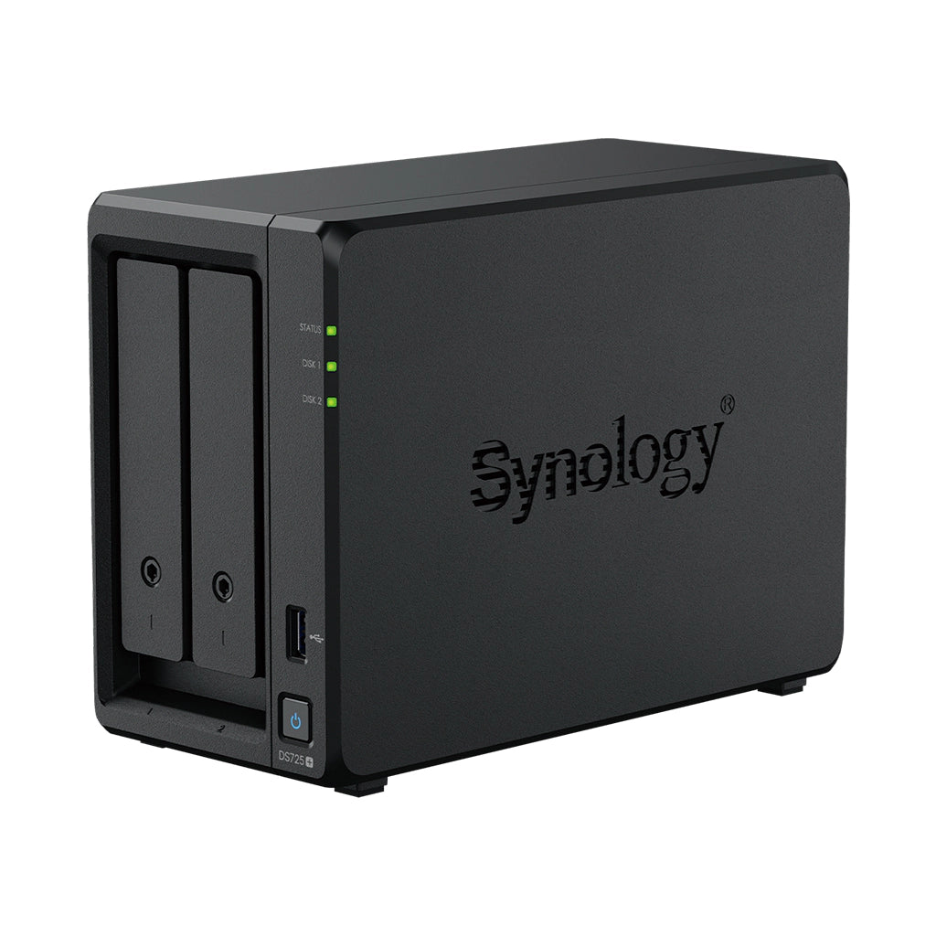 Synology - Synology DS725+ 2-Bay NAS DiskStation Network Attached Storage - DS725+