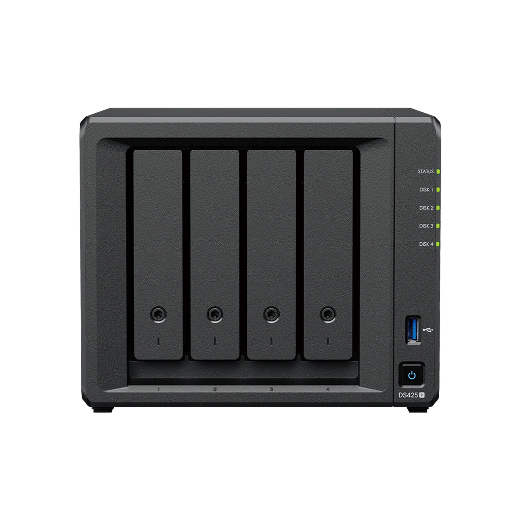 Synology - Synology DS425+ 4-Bay Diskless NAS DiskStation - DS425+