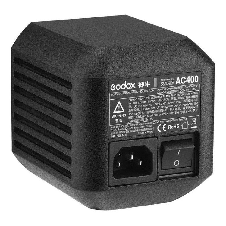 Godox AC400 AC Power Adapter for AD400Pro Witstro Monolight