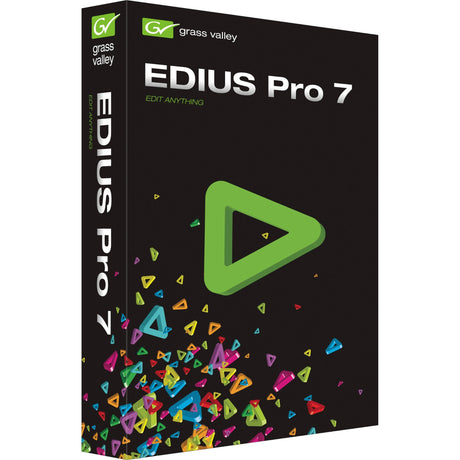 Grass Valley 607031 EDIUS Pro 7 NLE Software Crossgrade & Upgrade Audio Software - main view