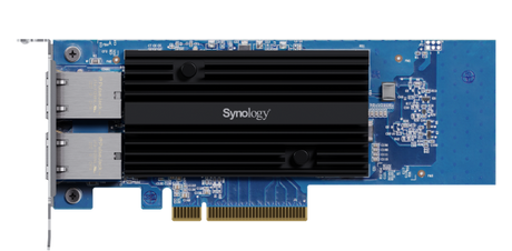 Synology - Synology E10G30-T2 Dual-Port 10GbE RJ-45 PCIe Network Adapter - E10G30-T2