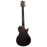 Sawtooth Heritage H68C Series Left-Handed Maple Top Electric Guitar, Satin Black