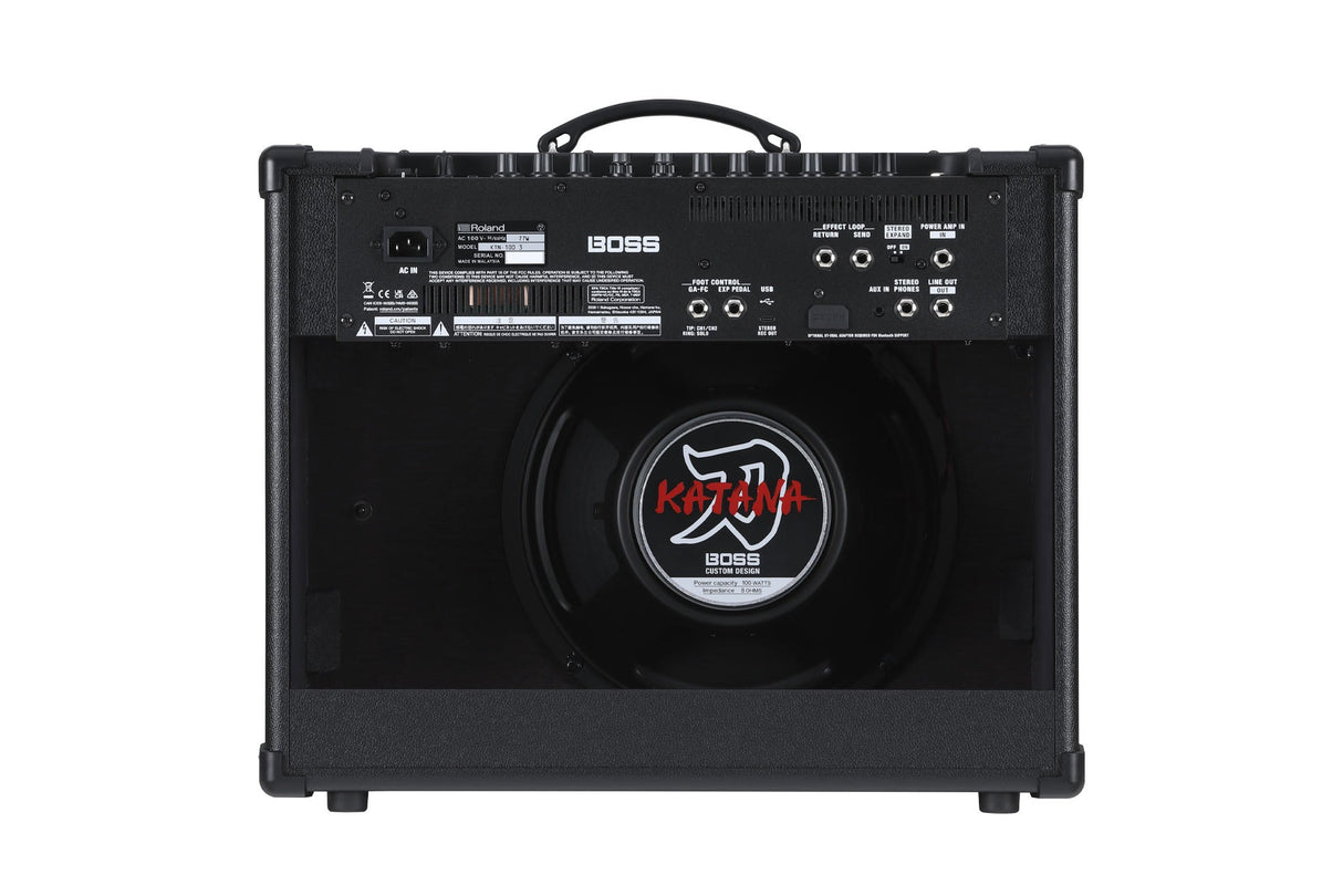 BOSS Katana-100 Gen 3 100W 1x12 guitar combo amplifier