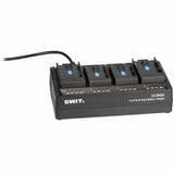 SWIT LC-D421E 4-Channel Canon LP-E6 Simultaneous Battery Charger