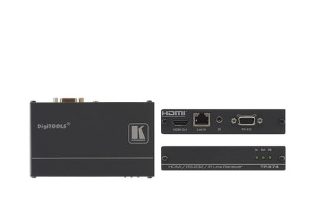 Kramer TP-574 | HDMI, Bidirectional RS-232 & IR over Twisted Pair Receiver