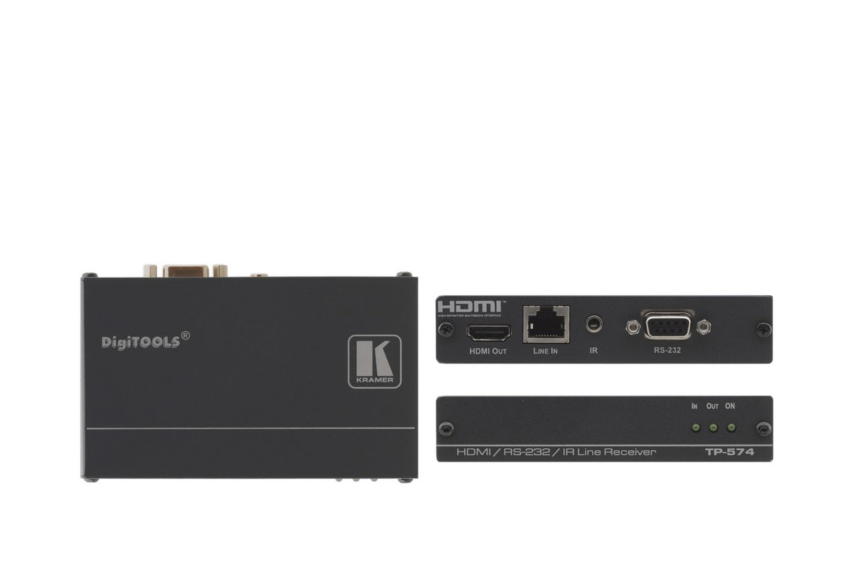 Kramer TP-574 HDMI, Bidirectional RS-232 & IR over Twisted Pair Receiver