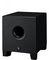 Yamaha HS8S 150W Active Studio Subwoofer with 8" Speaker XLR Inputs Outputs Balanced TRS Inputs Low Cut Phase Level Controls