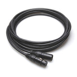 Hosa Technology CMK-003AU 3-Pin Neutrik XLR3F to XLR3M Microphone Cable 3 Foot
