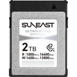 SUNEAST SE-CFXB002TW1800 2TB CFexpress Type B Memory Card (WHITE Series)