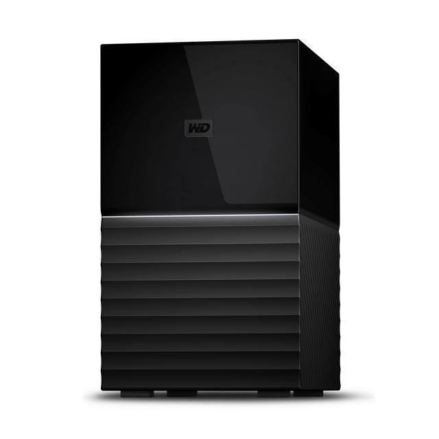 Western Digital - WD My Book Duo 16TB Desktop RAID External Hard Drive - WDBFBE0160JBK-NESN