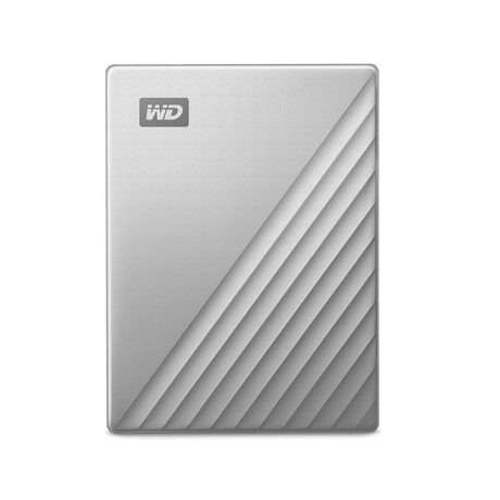 Western Digital - WD My Passport Ultra for Mac 2TB Portable HDD Silver - WDBKYJ0020BSL-WESN