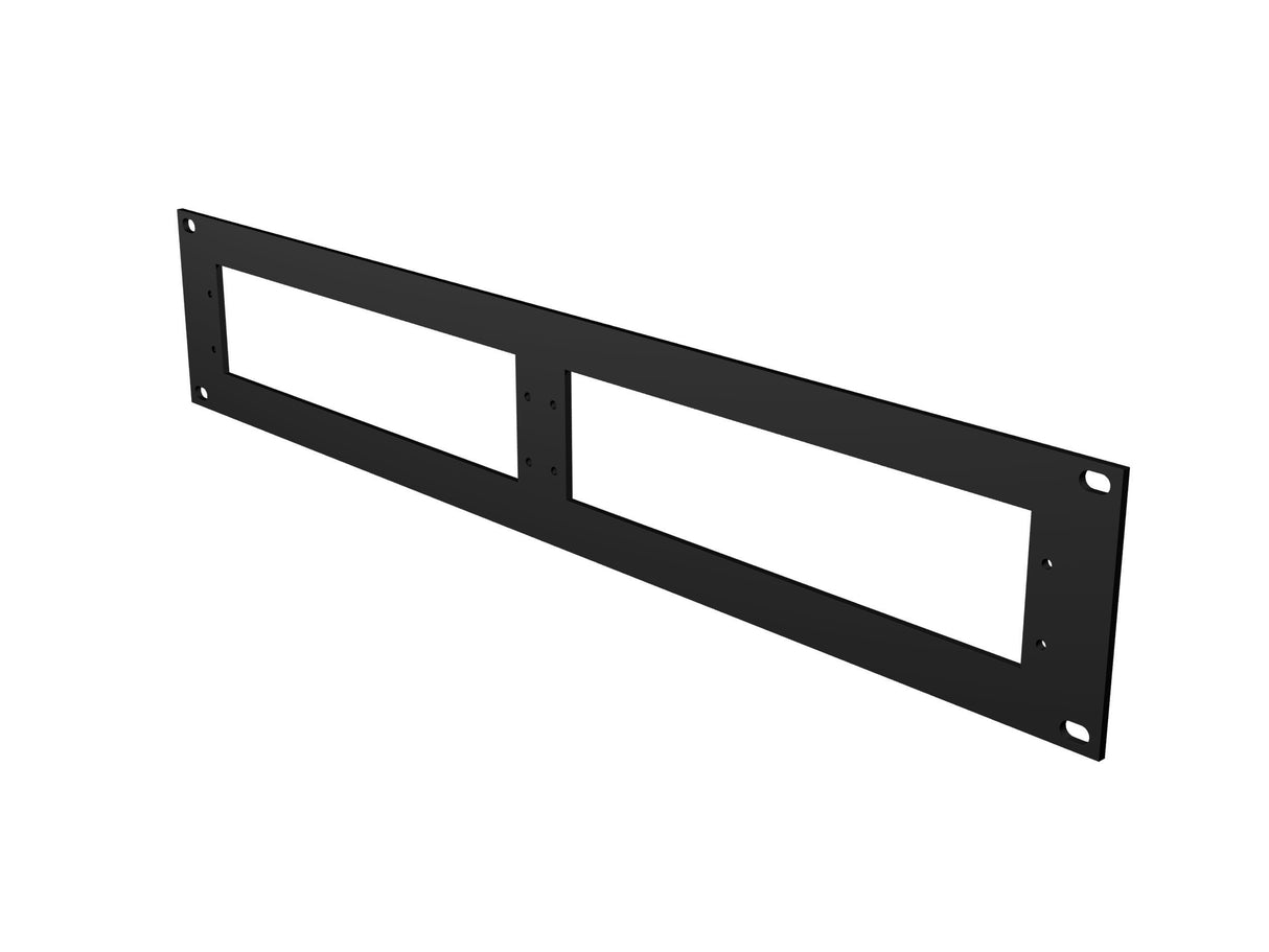 Audica MZ2 19-Inch 2U Rackmount Panel for 2 MICROzone Amplifiers