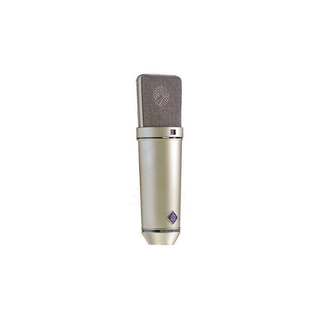 Neumann U 87 AI | Multi-Pattern Mic with K67 Capsule, Omni, Cardioid and Figure 8 Patterns, Pad and Filter in Woodbox Nickel