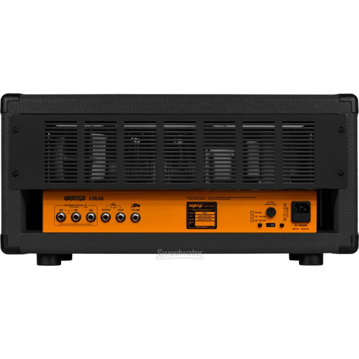 Orange OR60 60W All-Valve Single-Channel Guitar Amp Head Black Colorway Guitar Amplifiers - view 5