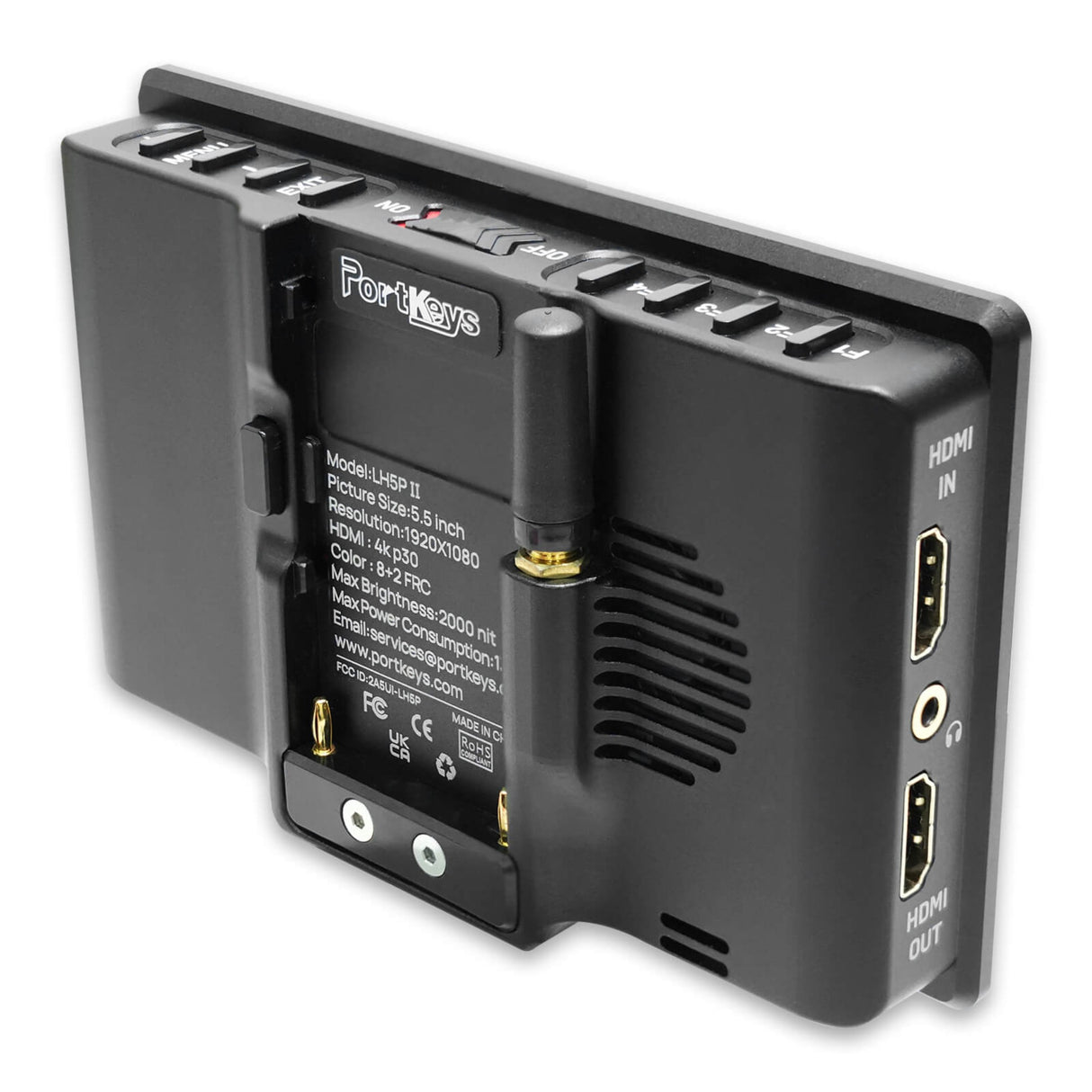 Portkeys LH5P II 5.5-Inch 2000-Nit HDMI Field Monitor Field Monitors - view 4