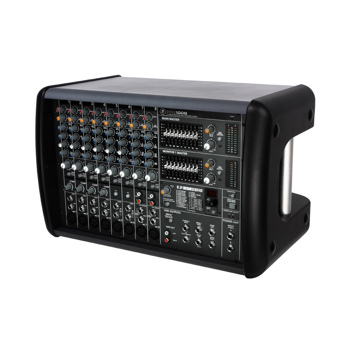 Mackie PPM1008 8-Channel Powered Mixer with Effects (1600W)
