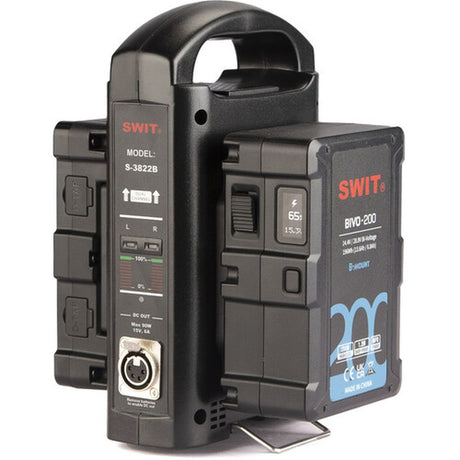 SWIT S-3822B 2-Channel 50W B-Mount Battery Charger