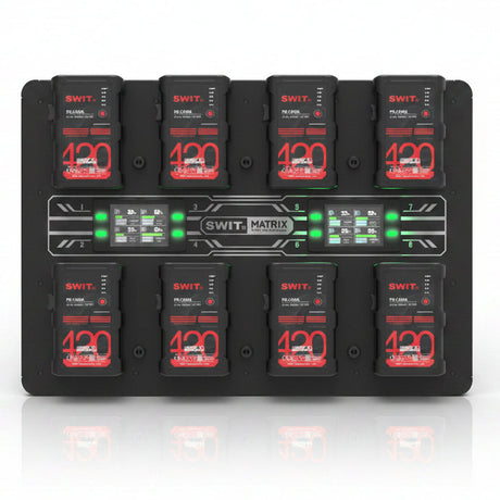 SWIT MATRIX-A8 8-Channel 100W Gold Mount Battery Charger