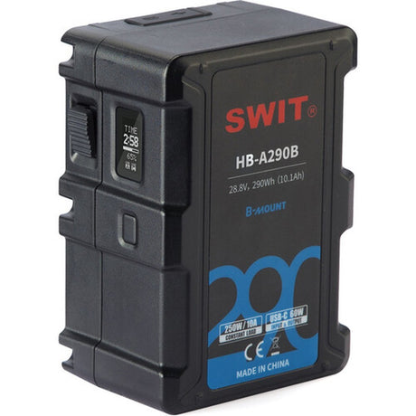 SWIT HB-A290B 290Wh 28.8V B-Mount Camera Battery