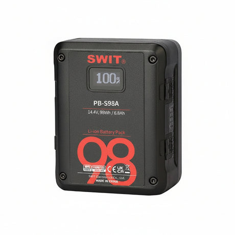 SWIT PB-S98A 98Wh Gold Mount Square Digital Camera Battery