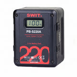 SWIT PB-S220S 220Wh 200W Multi-Socket V-Mount Battery