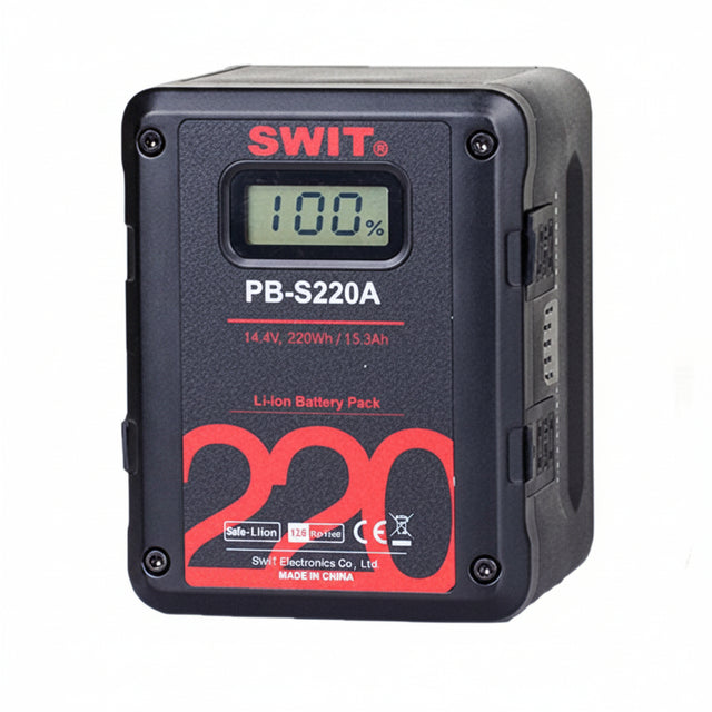 SWIT PB-S220S 220Wh 200W Multi-Socket V-Mount Battery