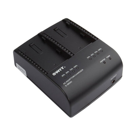 SWIT S-3602U Dual Sony BP-U Battery Charger and Camera Adapter