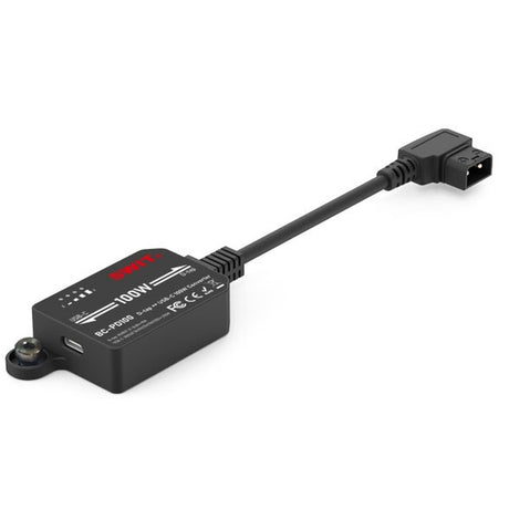 SWIT BC-PD100 100W Bidirectional D-Tap to USB-C Power Adapter