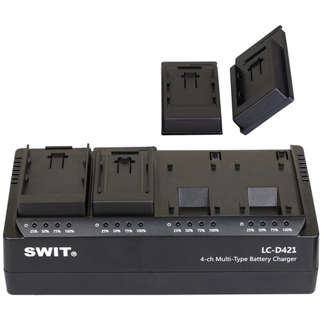 SWIT LC-D421C 4-Channel Canon BP Simultaneous Battery Charger