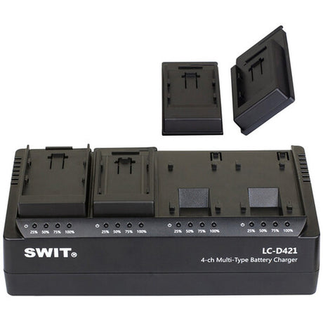 SWIT LC-D421C 4-Channel Canon BP Simultaneous Battery Charger
