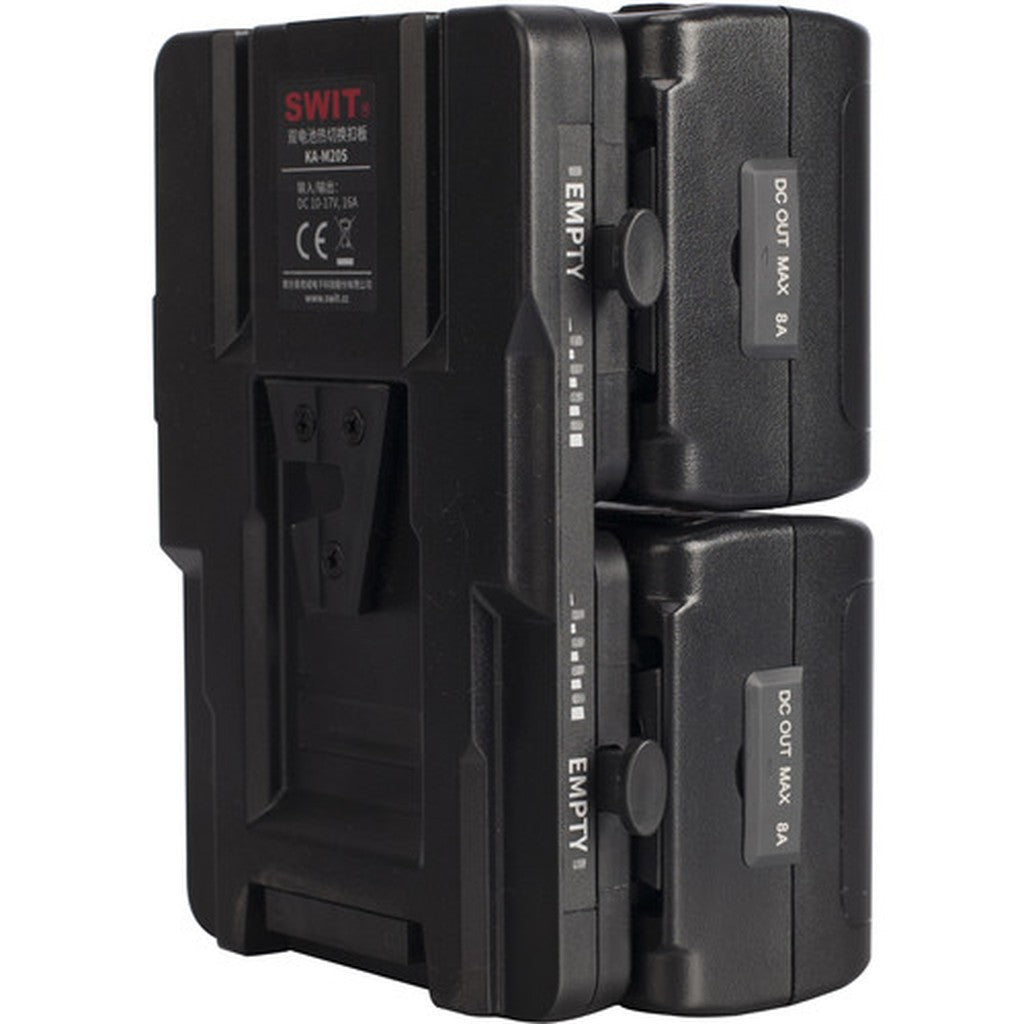 SWIT KA-M20S Dual Pocket V-Mount 300W Hot-Swap Battery Plate