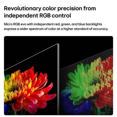 LG 100MRGB95BU 100-Inch Micro RGB evo AI 4K Smart TV