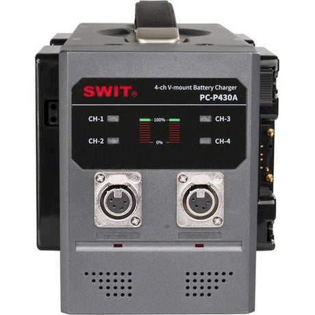 SWIT PC-P430A 4-Bay 3A Gold Mount Battery Charger