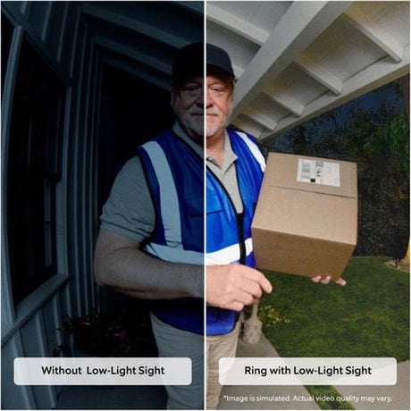 Ring B0GF68F2H6 Wired Doorbell Plus 2nd Gen 2K