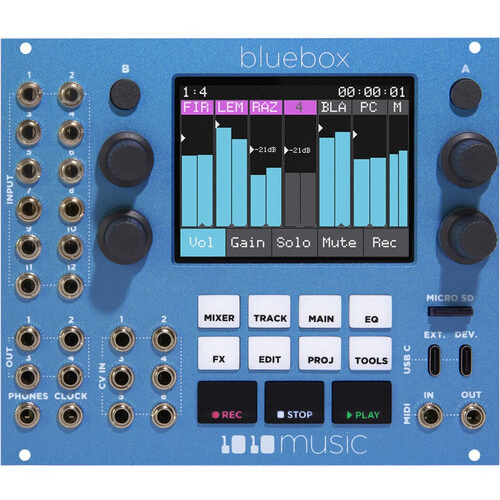 1010music Bluebox Compact Digital Mixer and Recorder
