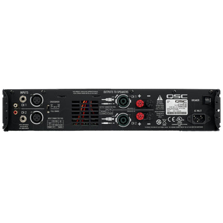 QSC GX3 425W 2-Channel Power Amplifier Power Amplifiers - view 2
