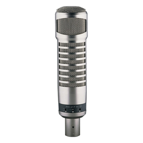 Electro-Voice RE27N/D Broadcast Announcer Microphone with Variable-D & N/DYM Capsule
