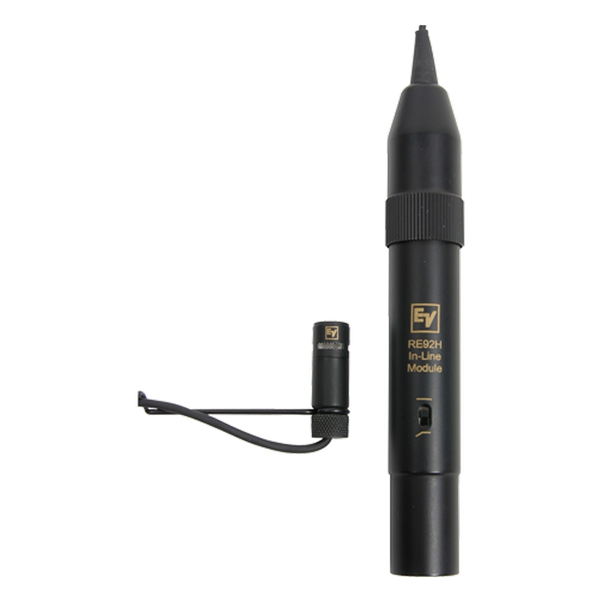 Electro-Voice RE92H Cardioid Pattern Hanging Black Mic with HPF