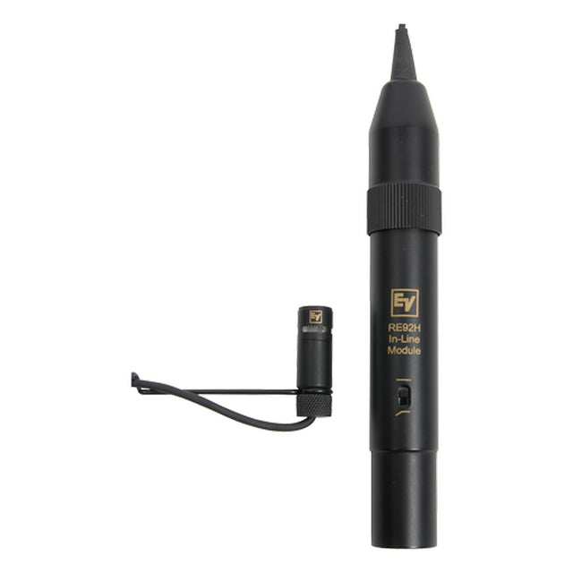 Electro-Voice RE92H Cardioid Pattern Hanging Black Mic with HPF
