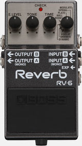 BOSS RV-6 Digital Reverb Guitar Effects Pedal
